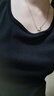 方領(lǐng)打底衫女秋冬內搭長(cháng)袖t恤女洋氣百搭修身顯瘦上衣 愚仁服飾1039黑色 L 曬單實(shí)拍圖