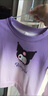 G.DUCKKIDS小黃鴨童裝女童套裝春秋2025新款洋氣兒童衣服中小童庫洛米兩件套 紫色庫洛米 110 尺碼4~5歲【100-110cm】cm 曬單實拍圖