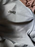 吉普（JEEP）羽絨服男冬季短款休閑立領(lǐng)外套男士保暖雙面穿衣服男裝 黑色 XL  曬單實(shí)拍圖
