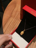 中國黃金（CHINA GOLD）黃金項鏈女足金十二生肖吊墜本命年蛇七夕情人節(jié)禮物送女朋友老婆 生肖蛇吊墜-約1.8g【贈銀鏈】+生肖守護禮盒 曬單實拍圖