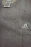 阿迪達斯（adidas）衛(wèi)衣男 2025秋季新款運動休閑服時尚健身訓練舒適透氣圓領套頭衫 灰色/刺繡logo/全棉透氣 XL （185/104A） 曬單實拍圖