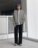 杉努（SHANNU）加絨加厚褲子男士秋冬季直筒休閑褲寬松保暖款青少年運動衛(wèi)長褲 2392黑色(雙層奧利絨) XL （推薦130-145斤） 曬單實拍圖