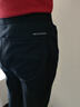 斐樂(lè)（FILA） 官方男子針織長(zhǎng)褲冬季新款加絨休閑商務(wù)通勤休閑褲 正黑色-BK XL 180/88A 曬單實(shí)拍圖
