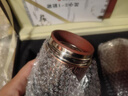 華昶茶杯紫砂保溫杯高檔泡茶杯商務(wù)紀(jì)念禮品水杯送老師父母親定制刻字 百福磨砂黑套裝-黑皮盒450ml 曬單實拍圖