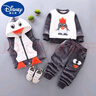 G.DUCKKIDS男童套裝秋冬款三件套裝嬰兒童純棉小孩寶寶衣服0冬裝1-2-3歲外套 MSN毛毛熊雙層三件套灰色 加絨 110cm 曬單實(shí)拍圖