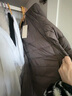 無印良品（MUJI）男式 輕量羽絨便攜式 無領(lǐng)夾克 男士羽絨服男款冬季 外套 深咖啡棕色 XL (180/104A) 曬單實拍圖