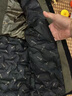 稻草人品牌羽絨棉服冬季新款常規(guī)保暖棉衣男款中年爸爸裝連帽外套男 8808M-黑色 XL 曬單實拍圖