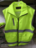 北羅反光衣馬甲工作服定制工程安全多口袋戶(hù)外交通活動(dòng)條紋背心印logo TS-N條反光馬甲 熒光綠 3XL 曬單實(shí)拍圖