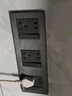 國際電工空白面板帶出線(xiàn)孔裝飾遮擋蓋板86型穿線(xiàn)插座假開(kāi)關(guān)堵洞穿孔白板 灰色孔徑35mm【帶護線(xiàn)圈】 曬單實(shí)拍圖
