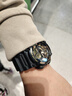 卡西歐（CASIO）手表男學(xué)生運動(dòng)防水雙顯夜光指針數字多功能考試電子石英手表禮物 AEQ-110BW-9A檔次金 夜光指針 曬單實(shí)拍圖