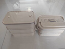 琪加304不銹鋼保溫飯盒學(xué)生上班族分格密封便當(dāng)盒成人大容量多層餐盒 卡其5層【含保溫袋+餐具】 曬單實拍圖