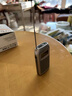 熊貓（PANDA）6201迷你小型收音機(jī)老人多波段立體聲充電調(diào)頻廣播老年人袖珍插卡聽(tīng)歌隨身聽(tīng)?wèi)蚯シ牌饕繇懓雽?dǎo)體 6201銀色【可充電/插卡】+充電器 曬單實(shí)拍圖