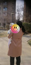 歡喜小熊嬰兒連體衣寶寶冬季外出加厚保暖哈衣新生兒夾棉爬服冬裝棉服 曬單實拍圖