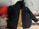 諾詩(shī)蘭（NORTHLAND）冬季新品羽絨服男女防風(fēng)保暖派克服鵝絨連帽工裝夾克外套【尼亞】 純黑色-男 2XL 185男 曬單實(shí)拍圖