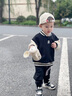 密小米嬰幼兒專(zhuān)用保溫水杯重力球吸管6個(gè)月1歲以上寶寶幼兒園奶瓶小容量 【粉嫩小兔】重力球+背帶+防嗆吸嘴 400ml 400ml 曬單實(shí)拍圖