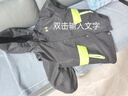 安德瑪（Under Armour）童裝兒童梭織戶(hù)外兩件套男女童連帽春季可拆卸外套244122340 黑/綠 160 曬單實(shí)拍圖