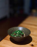 九土中式陶瓷碗盤復古餐盤菜盤子家用餐具簡約湯盤碟子創(chuàng)意水果盤 翠禾米飯碗【約5.2英寸】 曬單實拍圖