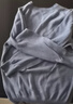 皮爾卡丹（pierre cardin）特價(jià)撿漏100%羊毛衫男加厚毛衣男冬季中老年羊絨針織衫 e灰色-圓··領(lǐng) L 170/88A 建議115-135斤 曬單實(shí)拍圖