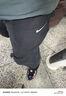 耐克（NIKE）運動(dòng)褲男褲2025春秋季新款休閑褲針織寬松小腳褲長(cháng)褲528717-250 528717-010黑色毛圈 偏大一碼 L 曬單實(shí)拍圖