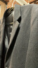 SHANSHAN杉杉棉服男秋冬新款單排扣翻領(lǐng)男士外套加厚保暖抗寒男士上衣通勤 卡其色 2XL /185 曬單實拍圖