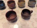 藏壺天下宜興純手工精品梅報春品茗小口茶杯原礦精致一人飲小號帶把主人杯 茄皮紫泥 曬單實拍圖