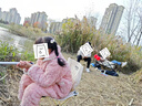 原始人戶(hù)外天幕帳篷一體桌椅套裝露營(yíng)蝶形野營(yíng)涂層防曬野餐遮陽(yáng)棚 【帳篷天幕-大號】床墊全套 曬單實(shí)拍圖