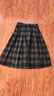 品彩（PinCai）半身裙女曠野美拉德時(shí)尚休閑格子中長(cháng)裙A字格子百褶裙P144B6002 曬單實(shí)拍圖