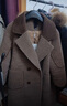 可蓓兒高級感時(shí)髦氣質(zhì)毛呢大衣中長(cháng)款女冬季新款夾棉加厚保暖外套 3XL 曬單實(shí)拍圖