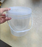 柏尼森食品級大容量刻度桶透明消毒計量杯24小時(shí)尿蛋白定量塑料桶蓋 2L透明桶-刻度機打-不脫落- 曬單實(shí)拍圖