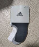 adidas三雙裝抗菌后跟硅膠設計簡(jiǎn)約舒適防掉跟船襪男女阿迪達斯 白 L 曬單實(shí)拍圖