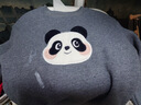 齊齊熊（ciciibear）男童加絨衛(wèi)衣秋冬款外套兒童保暖上衣寶寶冬裝熊貓衣服 花灰 130 曬單實拍圖