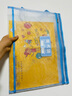 a3大容量美術(shù)袋8k文件袋小學(xué)生手提袋書(shū)袋畫(huà)畫(huà)包美術(shù)生專(zhuān)用工具袋美術(shù)包兒童補習袋繪畫(huà)收納袋拎書(shū)袋 A3網(wǎng)紗簡(jiǎn)約款/天藍 曬單實(shí)拍圖