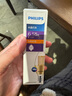 飛利浦（PHILIPS） LED吊燈泡蠟燭燈尖泡拉尾水晶燈超亮節(jié)能燈暖光小螺口吊燈泡 【恒亮型拉尾金底6.5W】黃光 LED E14 曬單實(shí)拍圖