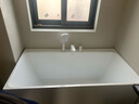 東鵬浴缸家用深泡按摩恒溫加熱大瀑布氛圍燈成人泡澡日式亞克力浴缸 龍頭缸1.3米 曬單實(shí)拍圖