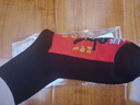 衣拉貝蒂男女情侶本命年踩小人紅色襪子馬年新年過(guò)年送禮大紅襪棉襪中筒襪 中筒黑色 五雙男女可穿【36-44碼】 曬單實(shí)拍圖