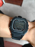 三達（SANDA）手表男款學(xué)生多功能防水夜光鬧鐘戶(hù)外運動(dòng)男士復古小方塊電子手表 2156黑白色 送表盒 曬單實(shí)拍圖