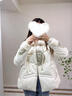 AJLAJK波士頓羽絨服女新中式國風(fēng)冬季新款高端民族風(fēng)皮草短款時(shí)尚鴨絨外 米白色 M 【建議95-110斤】 曬單實(shí)拍圖