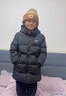 左西童裝男童羽絨服中長(cháng)款冬季加厚保暖2025新款兒童戶(hù)外三防外套 黑色【升級抗菌大朵絨】 140 cm（充絨量163g） 曬單實(shí)拍圖