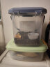 爱丽思（IRIS）猫粮桶宠物储粮桶狗粮桶猫咪用品猫粮10kg大容量密封桶干燥剂 2kg绿色(含干燥剂) 实拍图