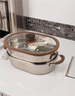 幸甚日本品牌316不銹鋼蒸鍋家用蒸魚(yú)鍋橢圓長(cháng)方形特大號蒸魚(yú)專(zhuān)用神器 【定時(shí)鬧鐘款-蒸魚(yú)鍋】 3層 37cm 曬單實(shí)拍圖