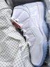 耐克男鞋 AIR JORDAN 11 RETRO 男子實(shí)戰(zhàn)訓(xùn)練運(yùn)動(dòng)籃球鞋 CT8012-104 44 曬單實(shí)拍圖