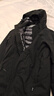 君羽戶外羽絨服男中長款商務風鵝絨服800蓬白鵝絨連帽羽絨大衣G52199 黑色 M （推薦131-145斤） 曬單實拍圖