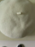 啄木鳥(niǎo)高品質(zhì)羊毛貝雷帽女新款秋冬顯臉小蓓蕾帽英倫復古毛呢畫(huà)家帽 米白色 可調節 曬單實(shí)拍圖