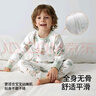 貝肽斯兒童睡衣套裝春秋2025新款男童女童寶寶家居服純棉長(cháng)袖A類(lèi) 曬單實(shí)拍圖