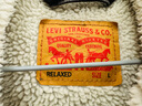 Levi's李維斯男士復古哈靈頓風(fēng)翻領(lǐng)時(shí)尚寬松保暖仿羊羔絨牛仔外套 灰色 A5784-0001 L 曬單實(shí)拍圖
