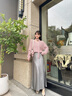 香影溫柔風(fēng)紫色v領(lǐng)針織衫女2025秋裝新款飄帶慵懶風(fēng)寬松套頭毛衣 紫色 S 曬單實(shí)拍圖