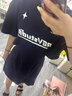 UKMR大碼胖mm2025春夏季女裙子小個(gè)子時(shí)尚休閑連衣裙高腰顯瘦黑色a字 短款 黑色 L 【建議100-120斤】 曬單實(shí)拍圖