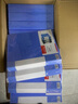 齊心文件夾資料冊a4透明插頁資料收納冊資料夾檔案整理辦公用品活頁夾產檢孕檢收納冊譜夾獎狀收集冊樂譜夾 【加厚款】藍色5個裝 80頁 贈外殼 曬單實拍圖