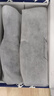 正泰男士皮鞋一腳蹬保暖爸爸鞋加絨棉皮鞋男JZ0151黑色加棉38 曬單實拍圖