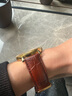 珍寶麗金表男黃金手表999足金進(jìn)口機芯真皮表帶男士腕表禮物 金重約2克 曬單實(shí)拍圖